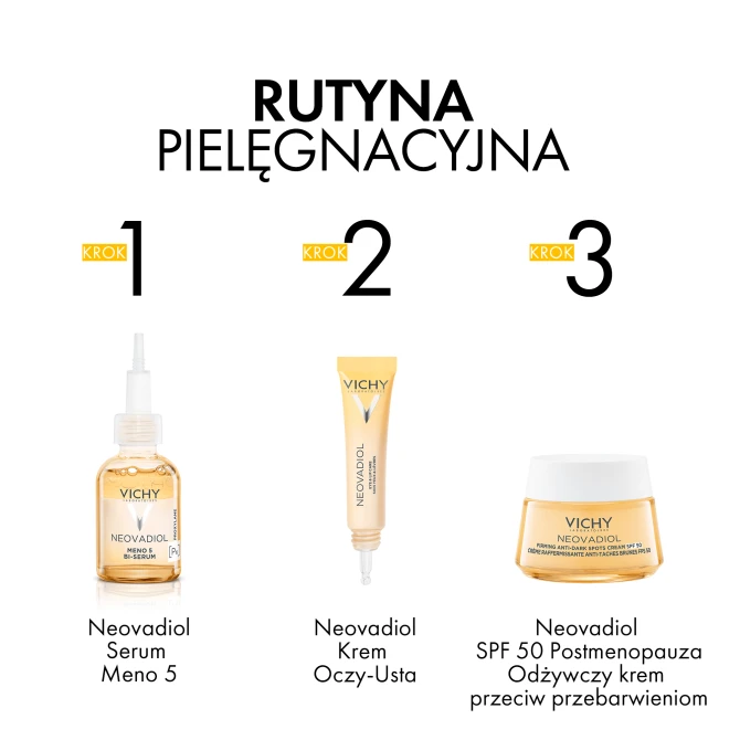 VICHY NEOVADIOL Po Menopauzie Odżywczy Krem Na Dzień Przeciw Przebarwieniom SPF50 - 50ml