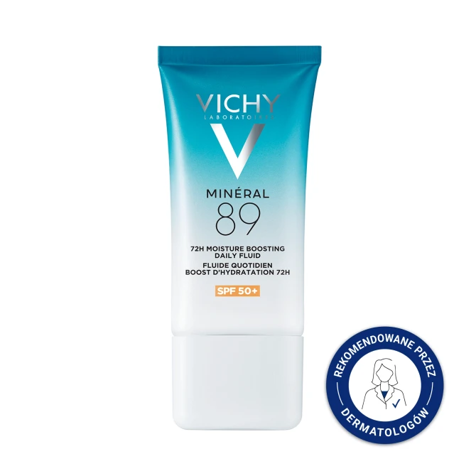 VICHY MINERAL 89 Niewidoczny Fluid-Krem Nawilżający [72h] SPF 50+ - 50ml