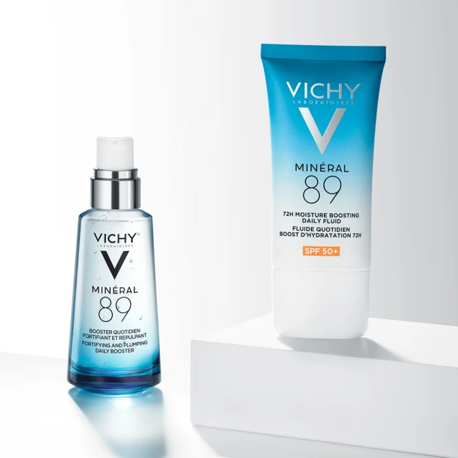 VICHY MINERAL 89 Niewidoczny Fluid-Krem Nawilżający [72h] SPF 50+ - 50ml