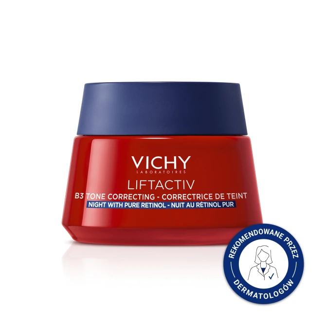 VICHY LIFTACTIV Krem Przeciw Przebarwieniom Na Noc Z Retinolem I Niacynamidem - 50ml
