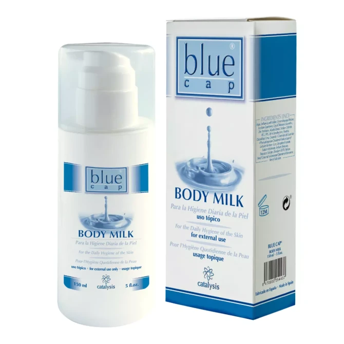 BLUE CAP BODY MILK Mleczko Nawilżające Do Skóry Atopowej, Zniszczonej, Suchej I Łuszczącej Się - 150ml Atopowe zapalenie skóry