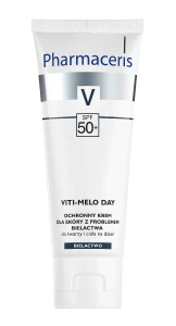PHARMACERIS V VITI-MELO DAY Ochronny Krem Dla Skóry Z Problemem Bielactwa - 75 ml