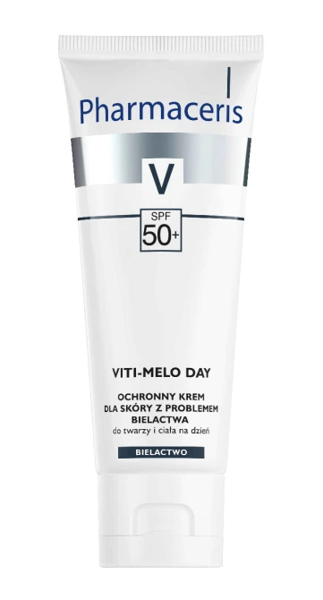 PHARMACERIS V VITI-MELO DAY Ochronny Krem Dla Skóry Z Problemem Bielactwa - 75 ml