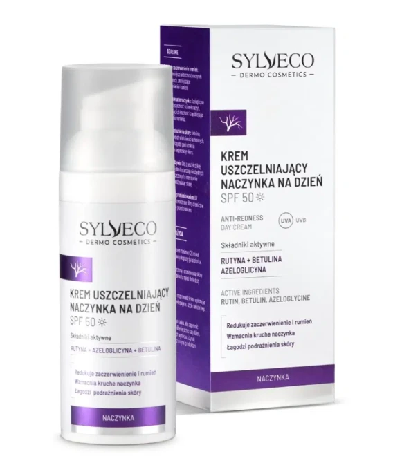 SYLVECO DERMO Krem Uszczelniający Naczynka na Dzień SPF50+ Wzmacniający - 50ml
