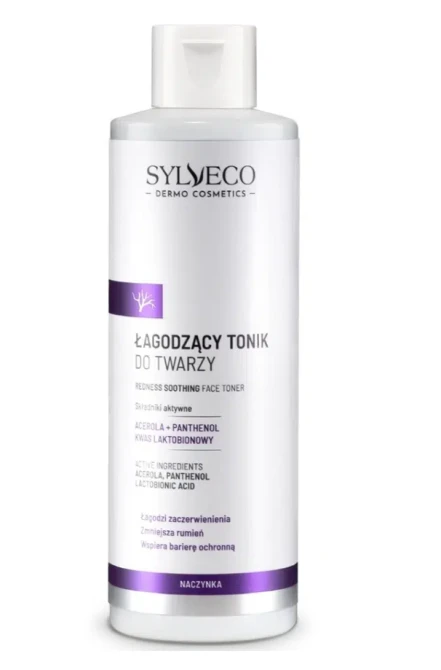 SYLVECO DERMO Łagodzący Tonik Do Twarzy Skóra Naczynkowa - 200ml
