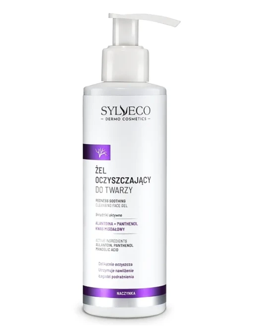 SYLVECO DERMO Żel Oczyszczający Do Twarzy - Skóra Naczynkowa - 200ml