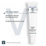 PHARMACERIS V VITI-MELO NIGHT Repigmentacyjny Krem Zmniejszający Obszar Plam Bielaczych - 40 ml