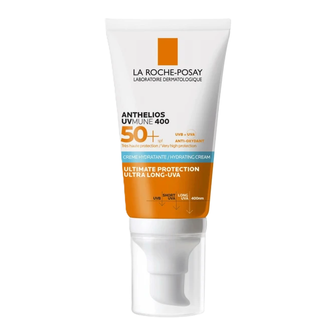 LA ROCHE-POSAY Anthelios UVMune 400 Krem Nawilżąjacy SPF50+ - 50ml