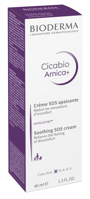 BIODERMA CICABIO Arnica+ Krem Regenerujący Do Skóry Z Obrzękami, Siniakami I Po Stłuczeniach - 40ml