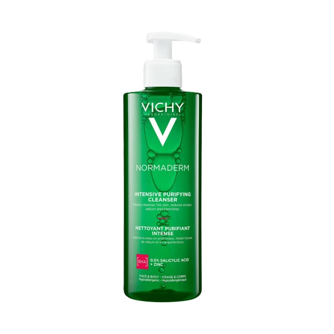 VICHY Normaderm Phytosolution Żel Głęboko Oczyszczający Do Twarzy - 400ml