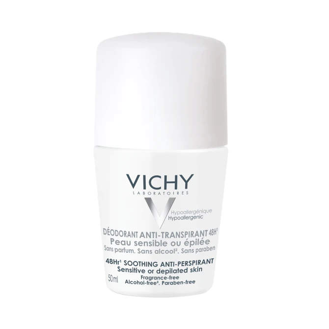 VICHY Roll-on [48h] Dermo-Tolerance Kojący Antyperspirant W Kulce - 50ml