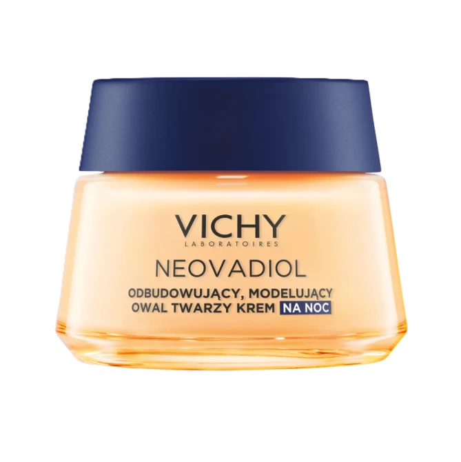 VICHY NEOVADIOL Perimenopauza Odbudowujący - Modelujący Owal Twarzy Krem Na Noc - 50ml