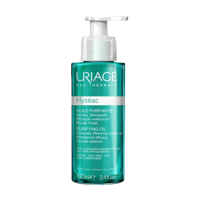 URIAGE HYSEAC Oczyszczający Olejek Do Demakijażu Redukujący Nadmiar Sebum - 100ml