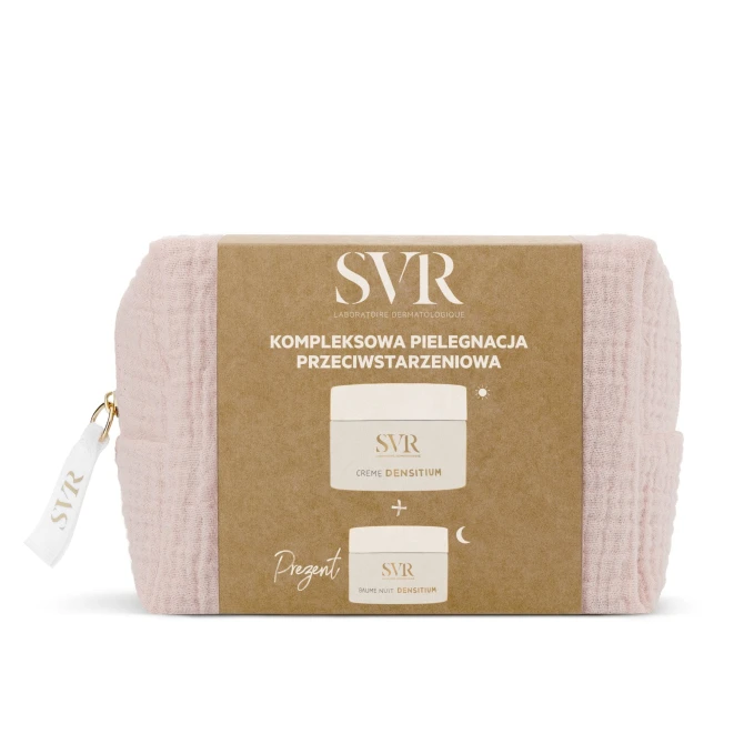 SVR DENSITIUM Zestaw Krem Na Dzień - 50ml  + Balsam Do Twarzy Na Noc - 15ml + Kosmetyczka Gratis
