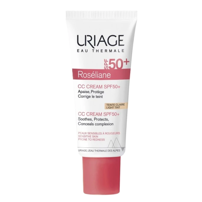 URIAGE Roseliane Krem CC Do Cery Naczynkowej SPF50+ - 40ml