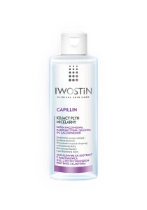 IWOSTIN Capillin Kojący Płyn Micelarny - skóra naczynkowa - 215 ml