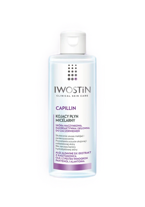 IWOSTIN Capillin Kojący Płyn Micelarny - skóra naczynkowa - 215 ml