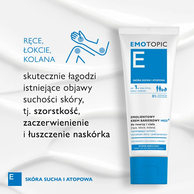 EMOTOPIC Krem Barierowy Do Twarzy - 75 ml