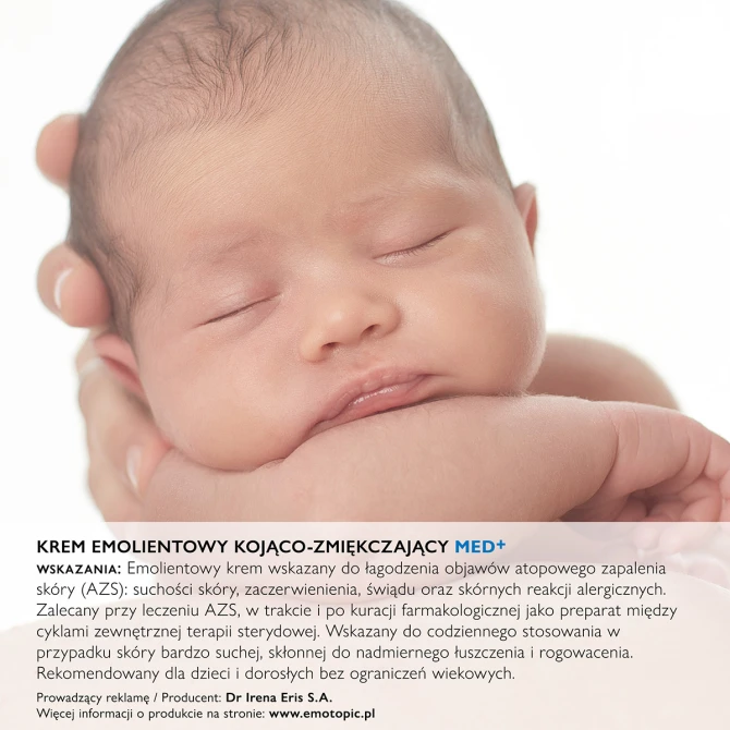 EMOTOPIC Krem Kojąco-Zmiękczający - 200 ml