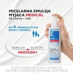 EMOTOPIC Bacteria Control Micelarna Emulsja Myjąca Do Twarzy i Ciała - 190ml