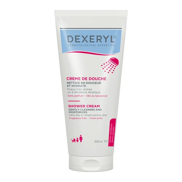 DEXERYL Shower Nawilżająco-Łagodzący Krem Myjący Pod Prysznic - 200ml