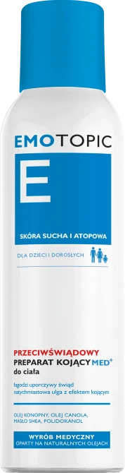 EMOTOPIC Przeciwświądowy Preparat Kojący Do Ciała - 150 ml