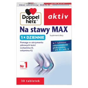 DOPPELHERZ AKTIV Na Stawy MAX Suplement Diety - 30 tabletek