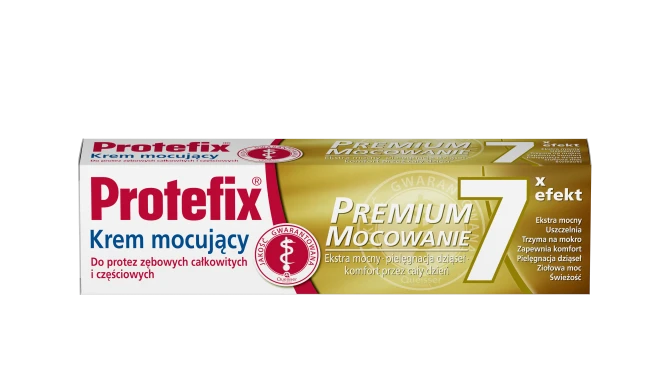 PROTEFIX Krem Mocujący Do Protez Zębowych PREMIUM - 47g