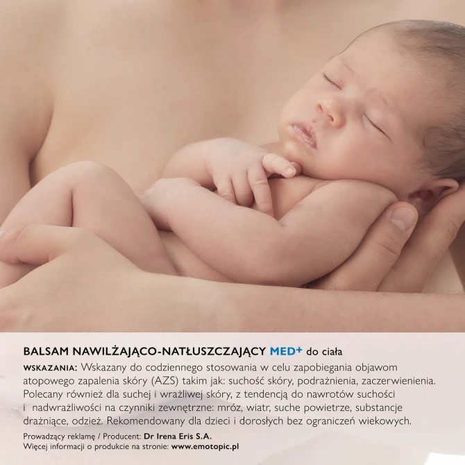 EMOTOPIC Balsam Nawilżająco-Natłuszczający Do Ciała- 400 ml