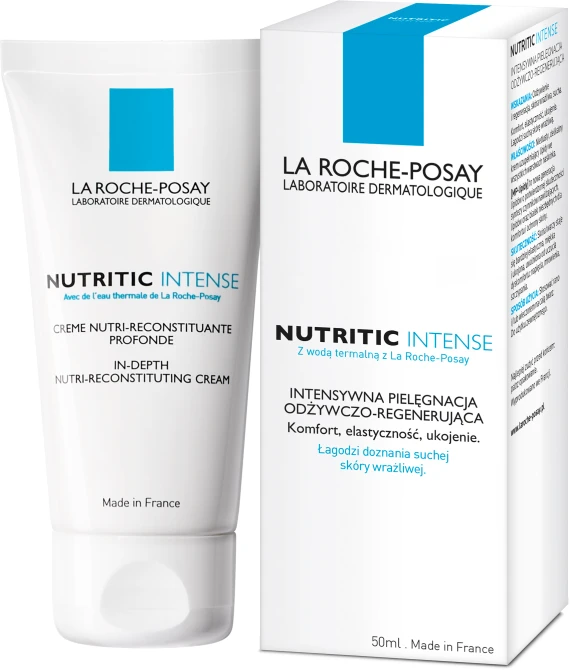 LA ROCHE-POSAY NUTRITIC Intense Intensywna Pielęgnacja Odżywczo-Regenerująca Dla Skóry Suchej - 50m