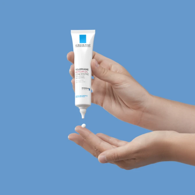 LA ROCHE-POSAY TOLERIANE Kerium DS Kojąca Kuracja Przeciw Łuszczeniu - 40ml