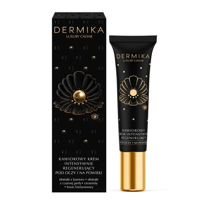 DERMIKA Luxury Caviar Kawiorowy Krem Intensywnie Regenerujący pod oczy i na powieki - 15ml (id: 12570)