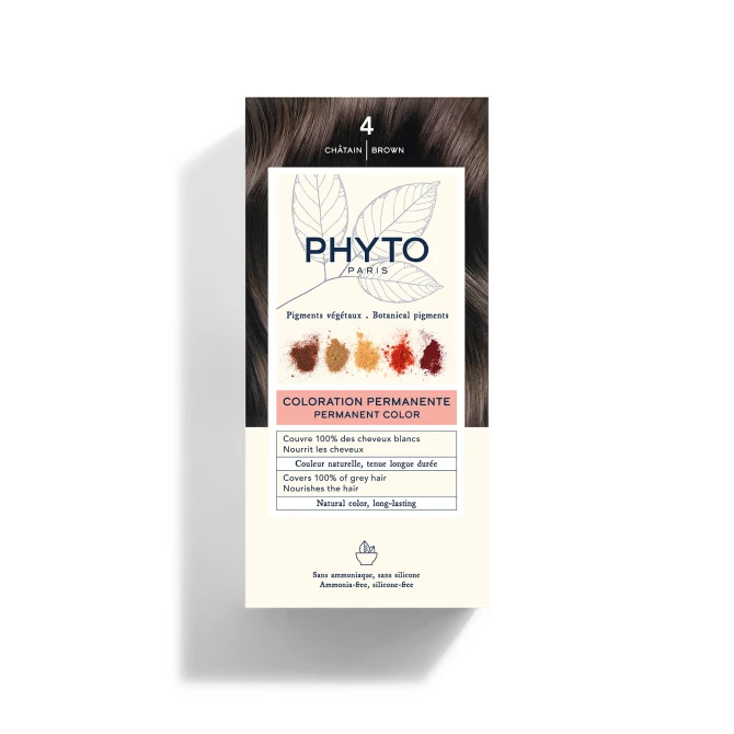 Farba Do Włosów PHYTOCOLOR 4 Kasztan