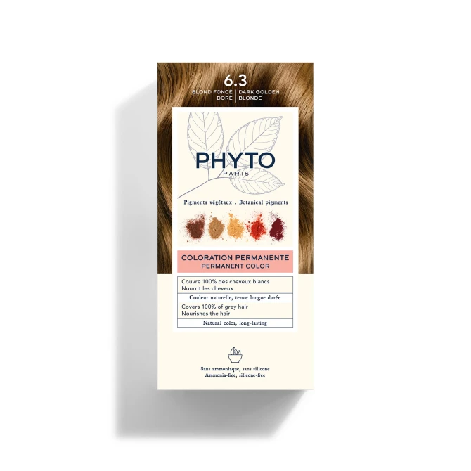 Farba Do Włosów PHYTOCOLOR 6.3 Ciemny Złoty Blond