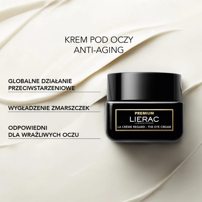 LIERAC PREMIUM Krem Pod Oczy Przeciwzmarszczkowy - 20ml