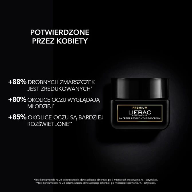 LIERAC PREMIUM Krem Pod Oczy Przeciwzmarszczkowy - 20ml