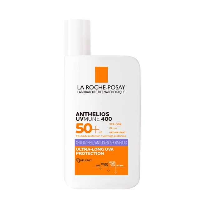 LA ROCHE-POSAY ANTHELIOS UV MUNE 400 Fluid Przeciw Przebarwieniom z Melasyl SPF50+ - 50ml