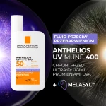 LA ROCHE-POSAY ANTHELIOS UV MUNE 400 Fluid Przeciw Przebarwieniom z Melasyl SPF50+ - 50ml