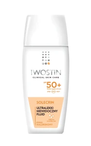 IWOSTIN SOLECRIN Ultralekki Niewidoczny Krem/Fluid spf 50+ - 40ml