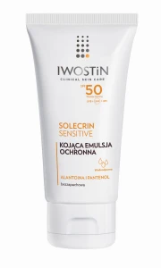 IWOSTIN SOLECRIN Sensitive Kojąca Emulsja Ochronna SPF50 - 100ml
