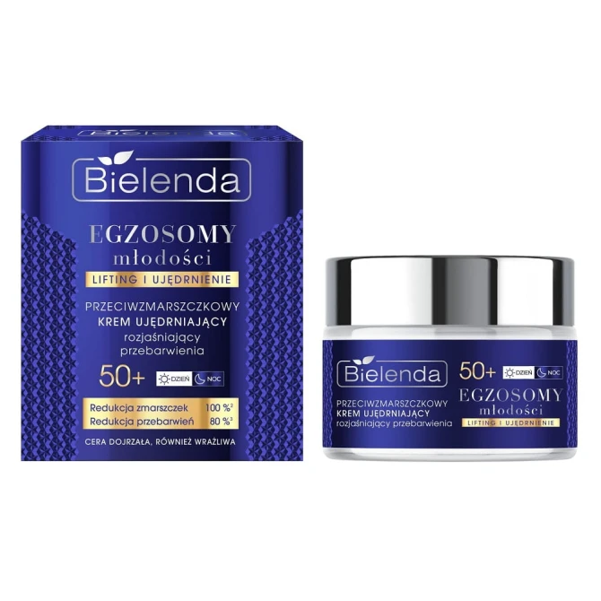 Bielenda Egzosomy Młodości przeciwzmarszczkowy krem ujędrniający rozjaśniający przebarwienia 50+ 50ml (id: 62723)