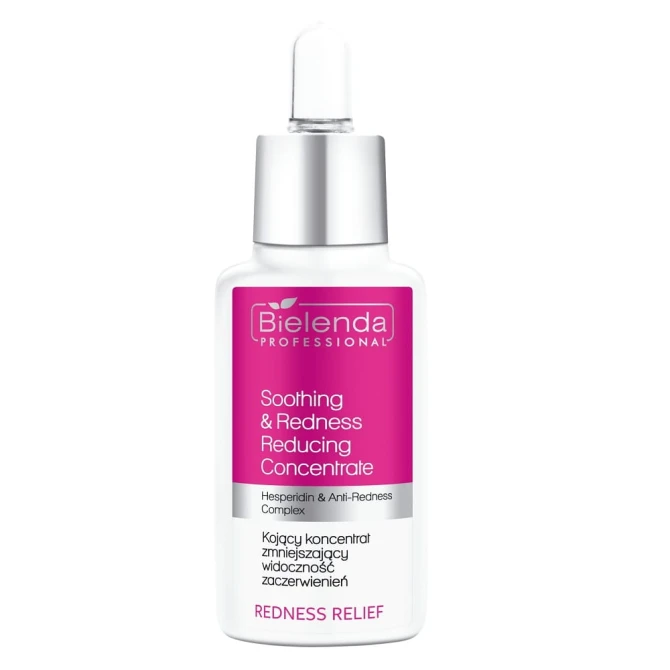 BIELENDA PROFESSIONAL Redness Relief Kojący koncentrat zmniejszający widoczność zaczerwienień 30 ml