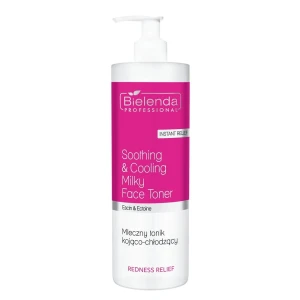 BIELENDA PROFESSIONAL Redness Relief Mleczny tonik kojąco-chłodzący 500 ml