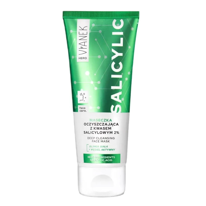 VIANEK Hero maseczka oczyszczająca z kwasem salicylowym - 75ml