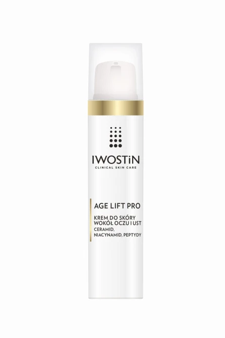 IWOSTIN AGE LIFT PRO Ujędrniający Krem do Skóry Wokół Oczu i Ust - 15ml