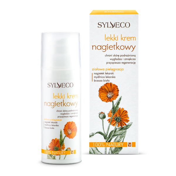 SYLVECO Wygładzający Lekki krem Nagietkowy - 50ml