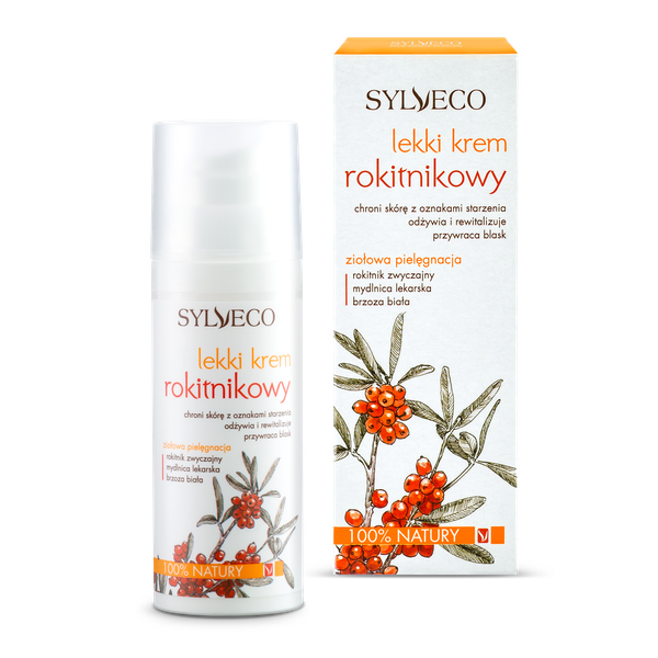 SYLVECO Lekki Krem Rokitnikowy Do Codziennej Pielęgnacji - 50ml