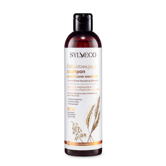 SYLVECO Odbudowujący Szampon Pszeniczno-Owsiany - 300ml