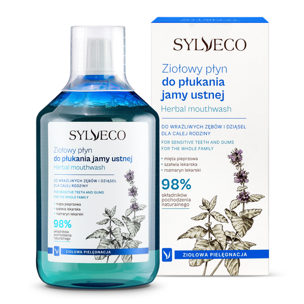 SYLVECO Ziołowy Płyn Do Płukania Jamy Ustnej - 500ml