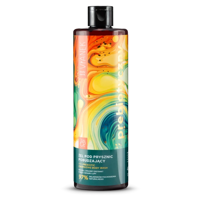 VIANEK Prebiotyczny Żel Pod Prysznic Pobudzający - 400ml